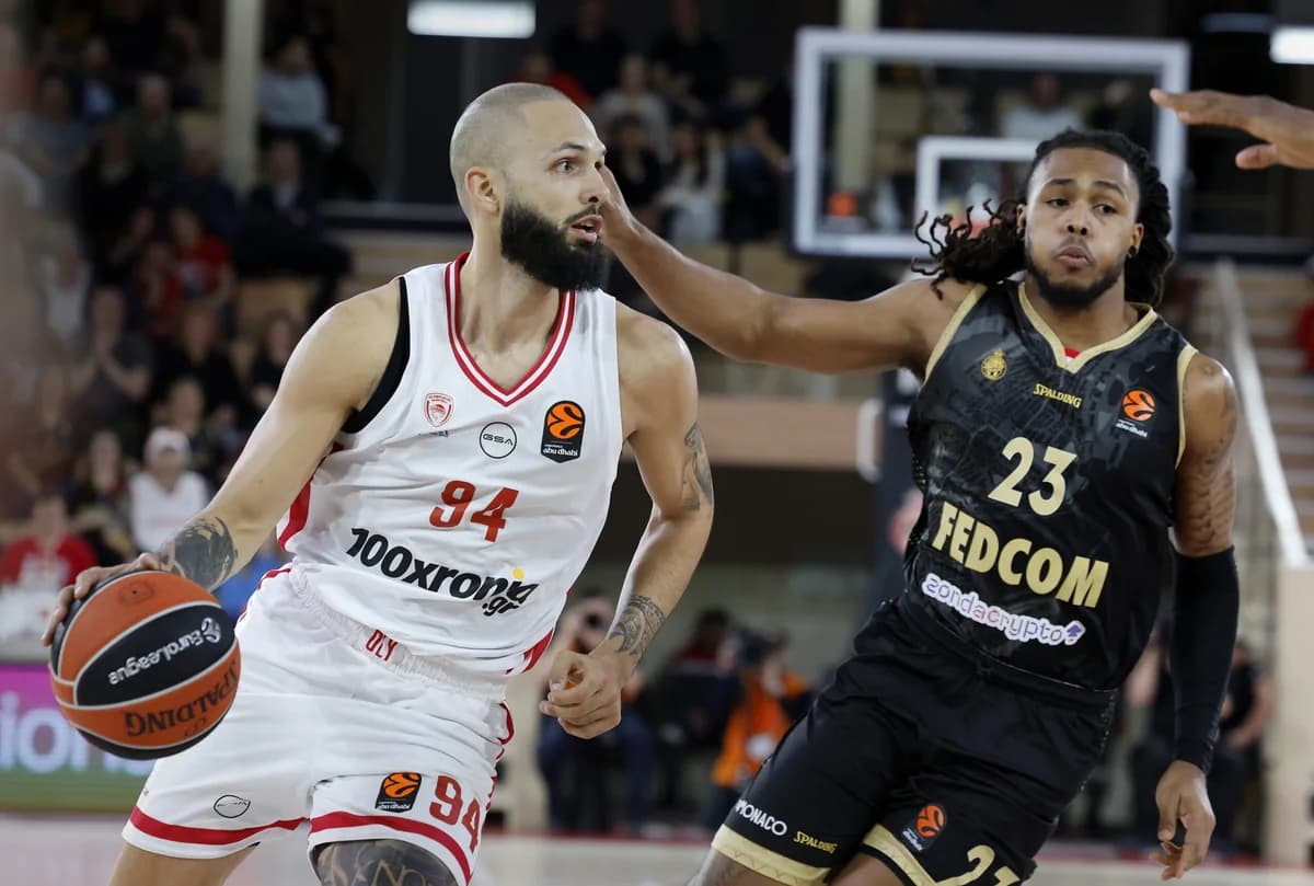 Olympiakos verliert gegen Monaco in der EuroLeague