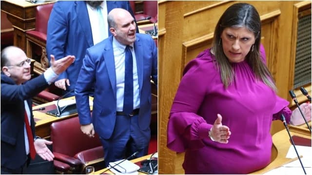 Ένταση στη Βουλή: Διακοπή λόγω ύβρεων της Κωνσταντοπούλου