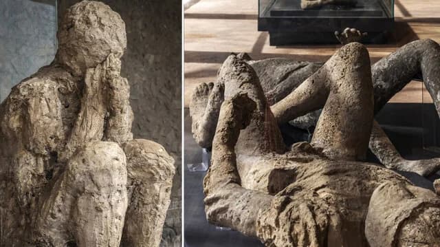 Pompeii Exhibition: Haunting Casts of Vesuvius Victims