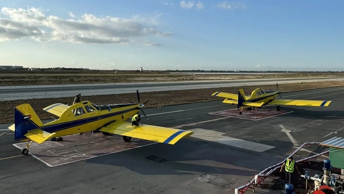 Кипр: В ожидании двух Air Tractor – Контакты с Иорданией