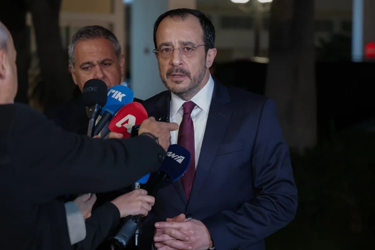 Ν. Χριστοδουλίδης: Ελπίδα για πρωτοβουλία τερματισμού εχθροπραξιών στη Μέση Ανατολή