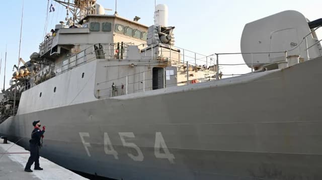 Fregatte 'Psara' ändert Marineverteidigung gegen Drohnen