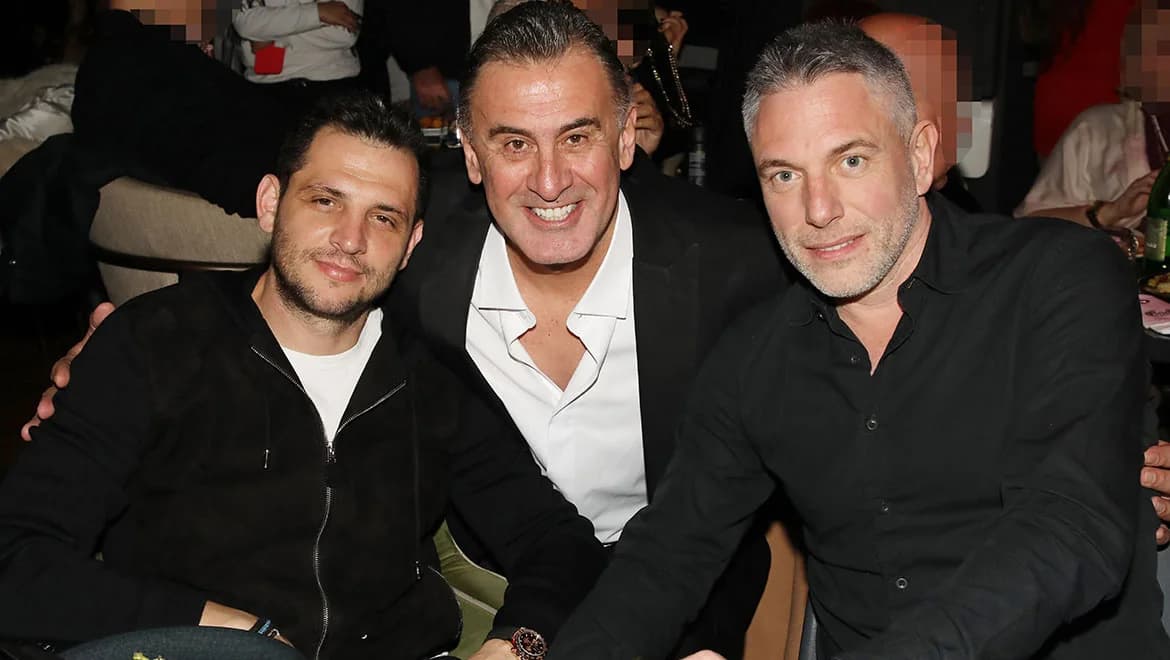 Spyros Lazaris: Rare appearance without Evangelia Aravani