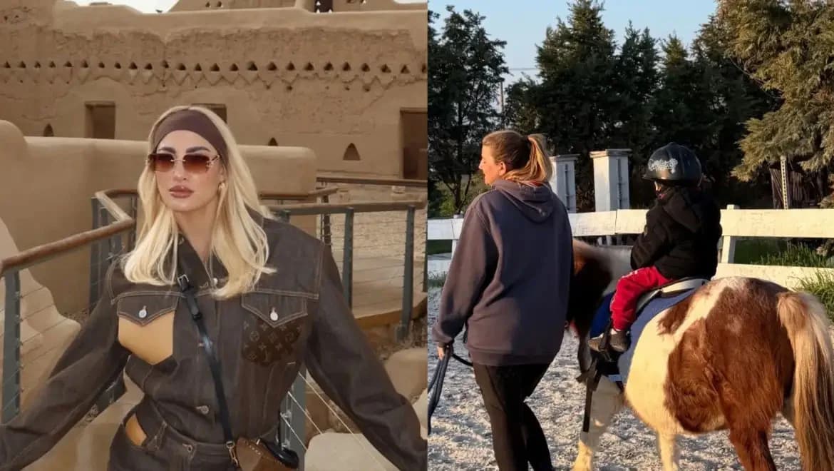 Ιωάννα Τούνη: Ο γιος της, Πάρης, ξεκίνησε μαθήματα ιππασίας