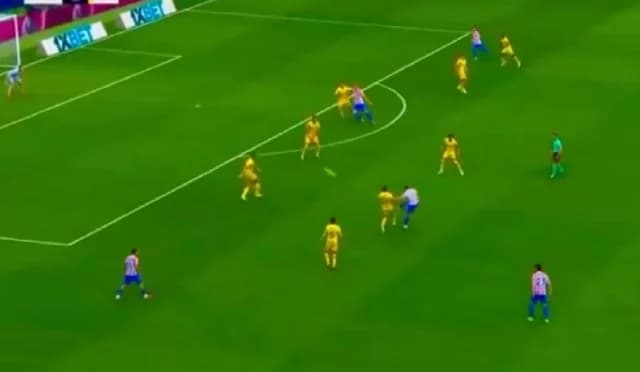 Impresionante gol de Molina en el partido Atlético de Madrid vs. Getafe