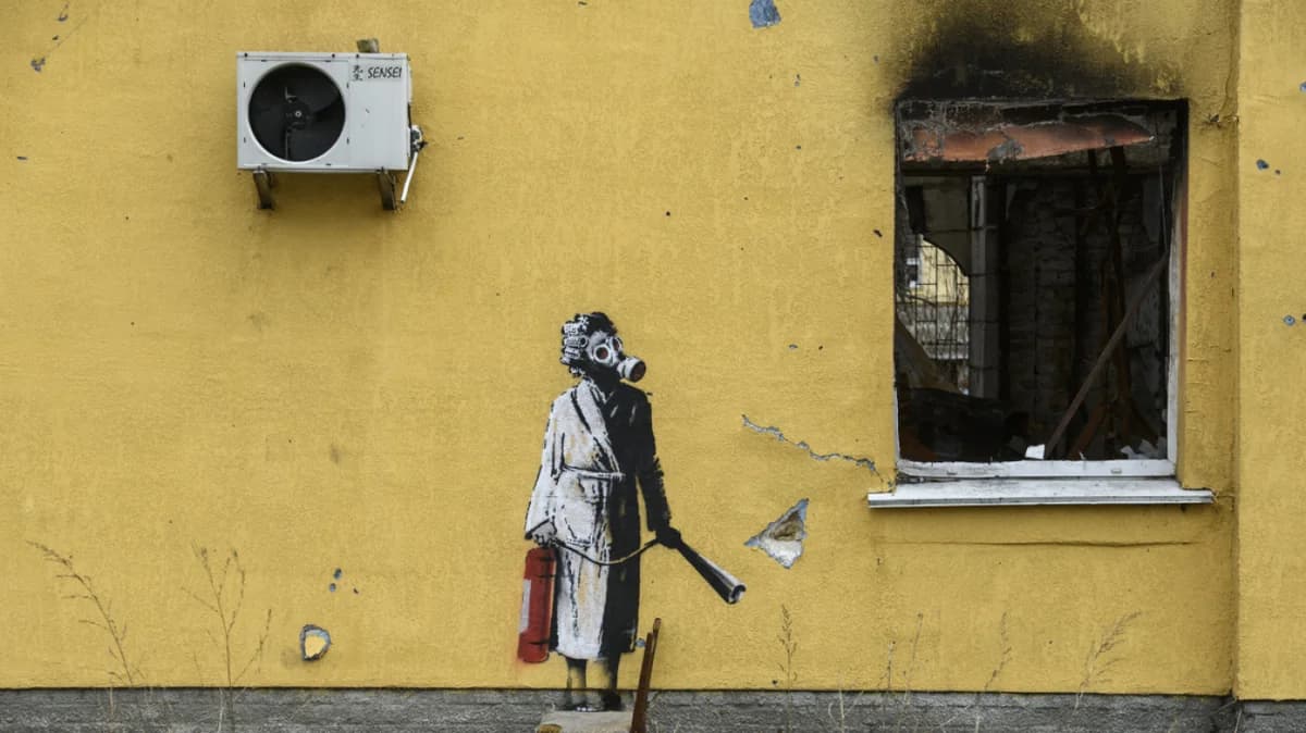 Banksy: Spur des Streetart-Künstlers führt in die Ukraine – Ist er Robin Gunningham?