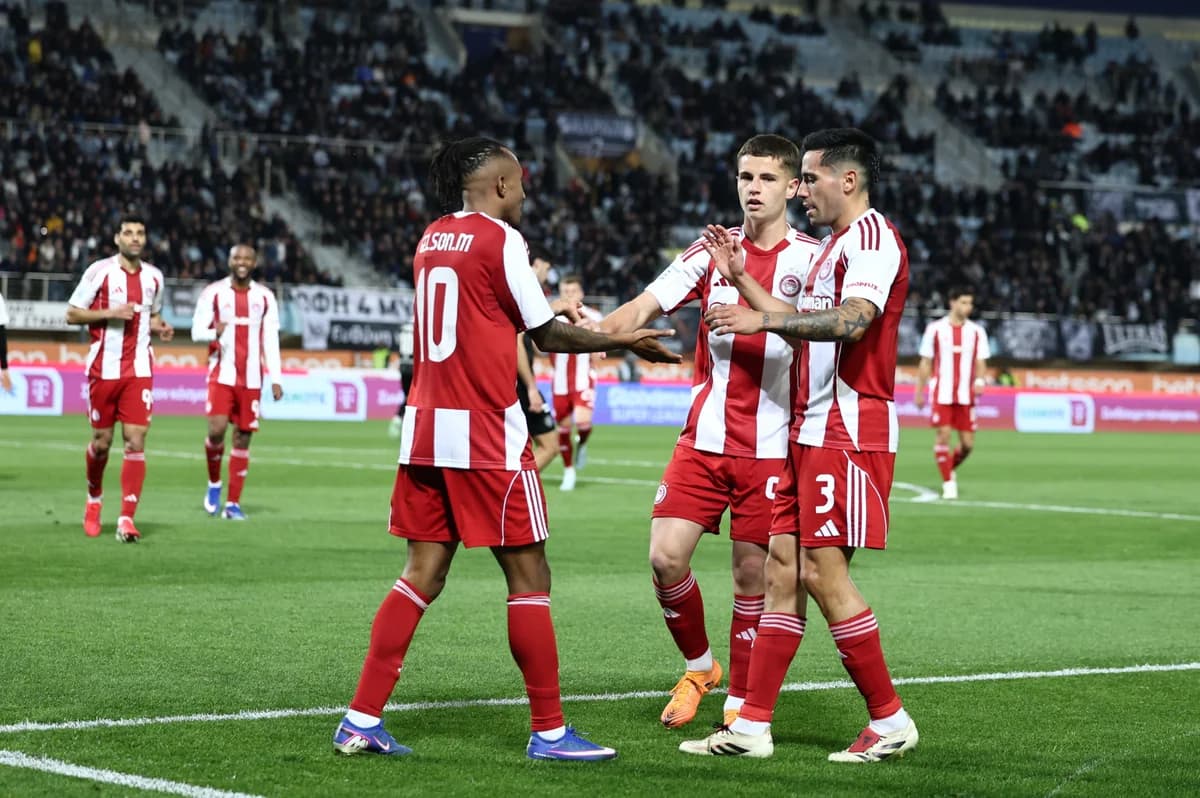 Stoiximan Super League: Tabelle nach dem 25. Spieltag