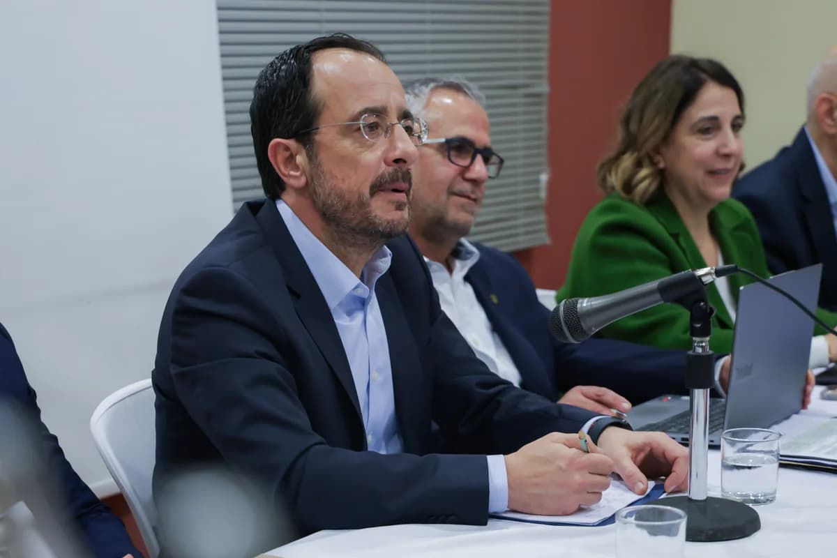 Επίσκεψη του Προέδρου Χριστοδουλίδη στις πυρόπληκτες περιοχές της Λεμεσού