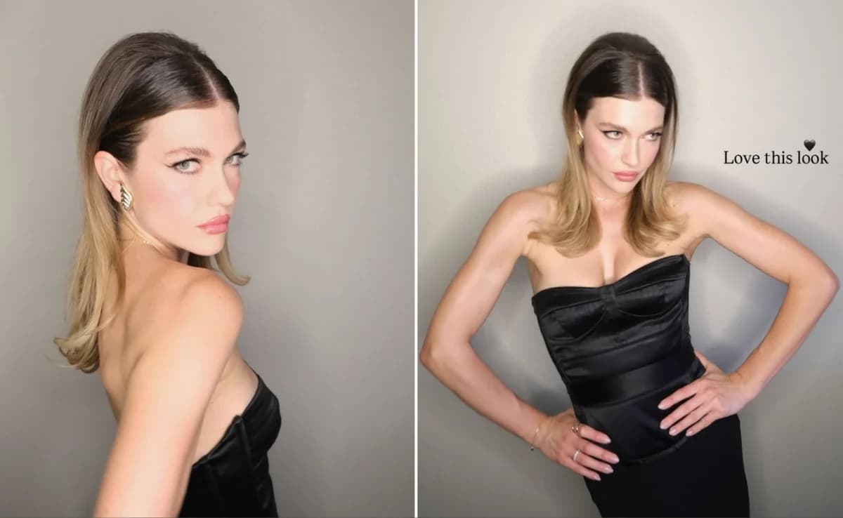 Klelia Andriolatou: Glamorous Appearance at Elton John's Oscars Party