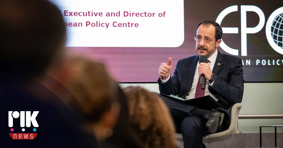 Presidente Christodoulides: Mensaje de estabilidad desde Bruselas