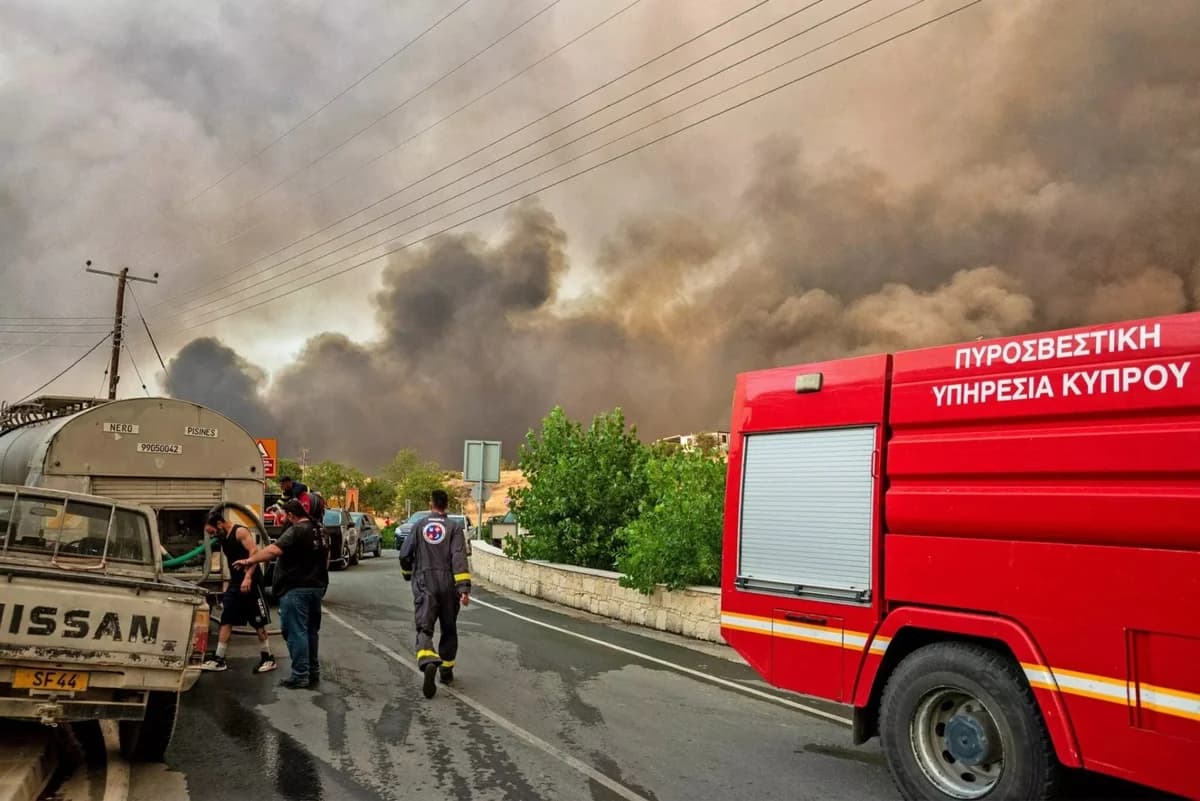 Κριτική για την ετοιμότητα της Κύπρου για πυρκαγιές