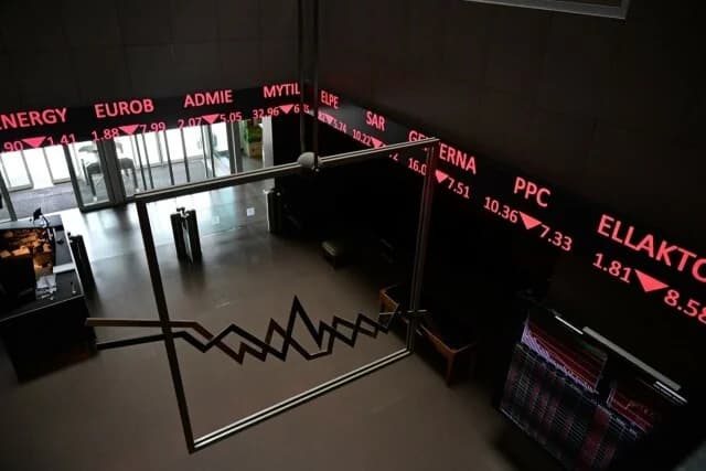 Athens Stock Exchange and European Markets Under Pressure