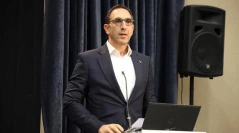 Ο Υπουργός Εσωτερικών Κ. Ιωάννου στην παρουσίαση του απολογισμού του ΕΟΑ Αμμοχώστου