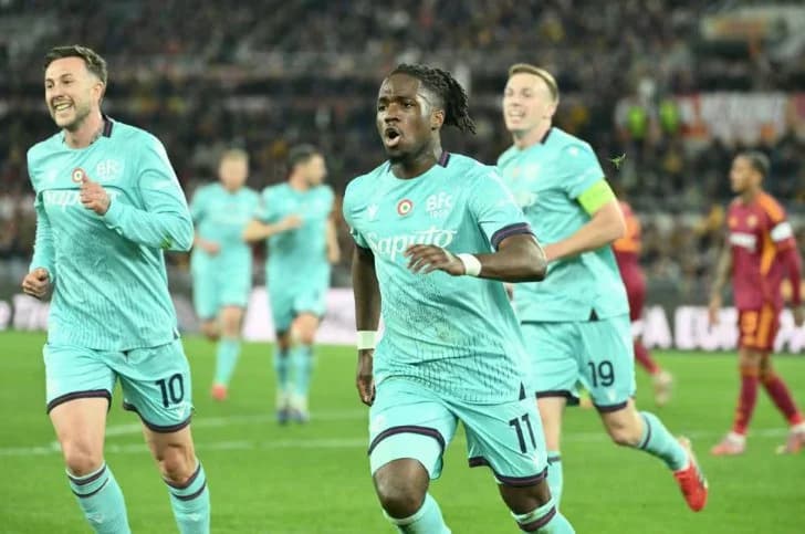 Europa League: Bolonia elimina a la Roma en la prórroga (4-3)