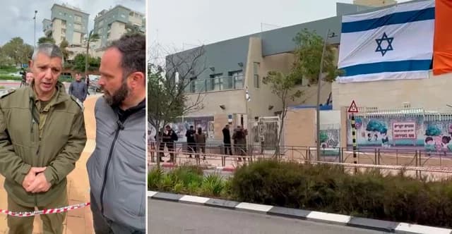 IDF: Iran Targets Civilians – Video from Tel Aviv Kindergarten