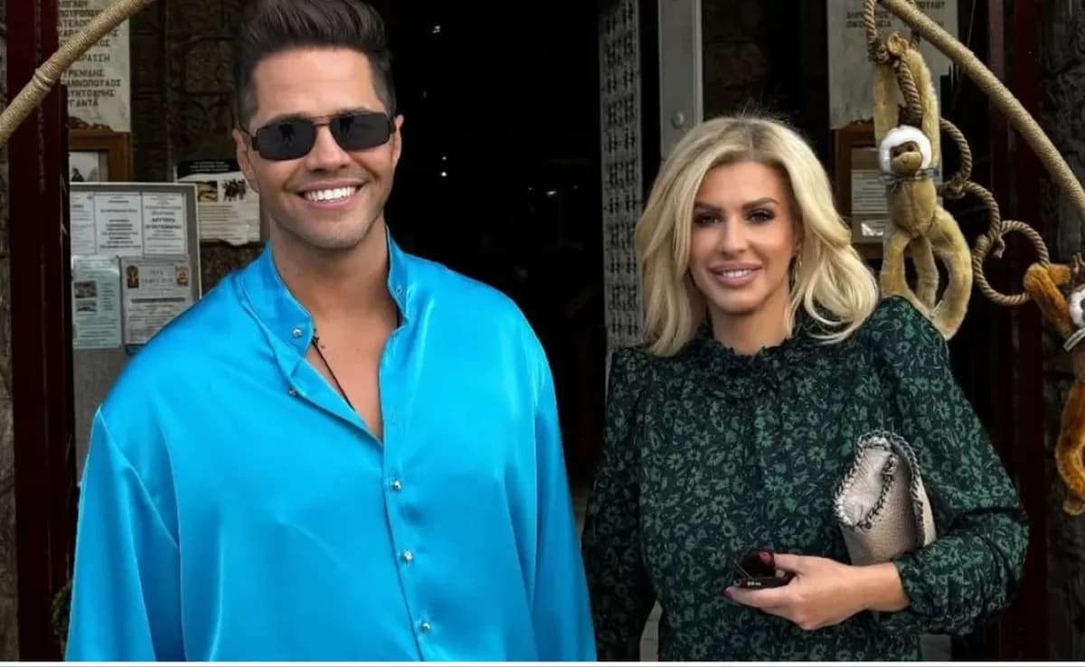Giorgos Tsalikis: Emotivo video de su boda con Dora Dimitropoulou