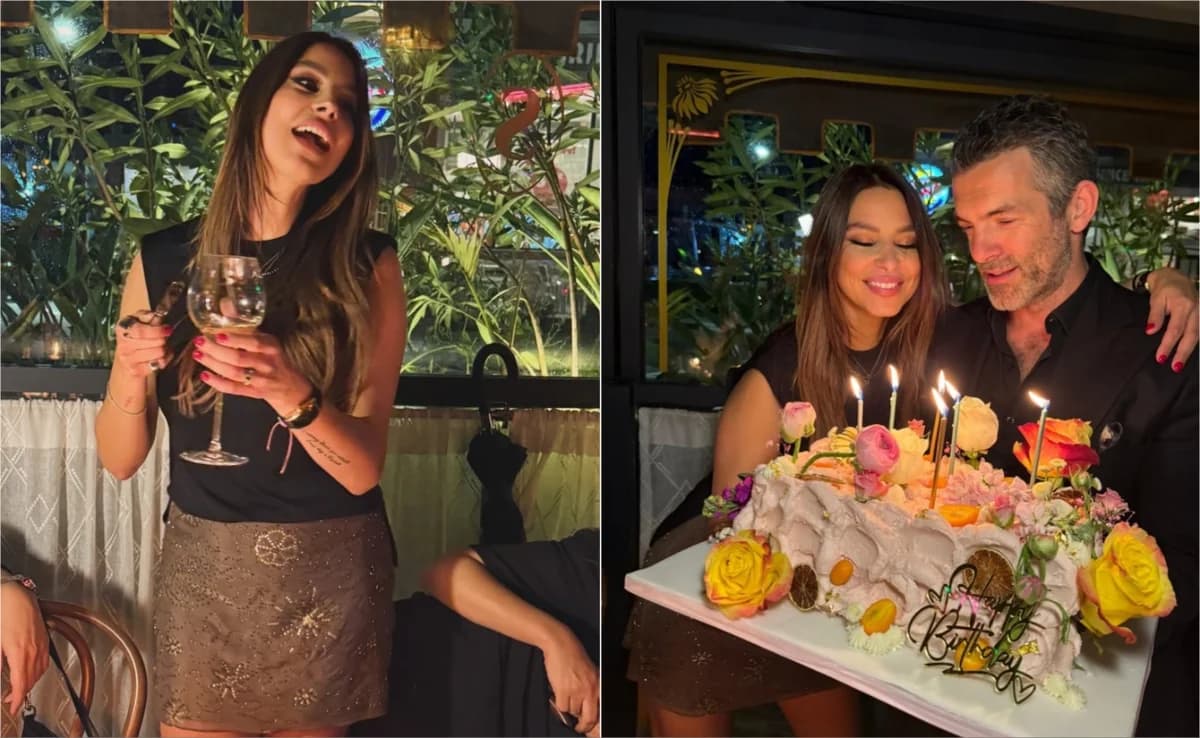 Konstantina Evripidou feiert Geburtstag in Limassol mit Philippos Michopoulos