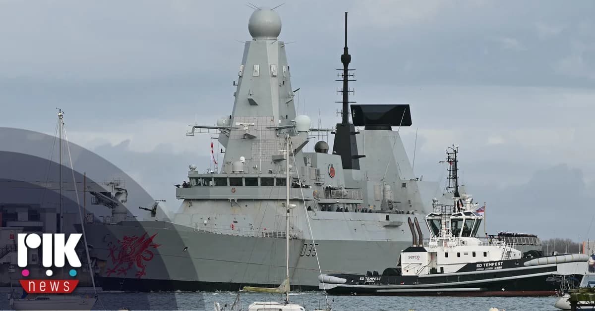 Britischer Zerstörer Dragon erreicht Zypern