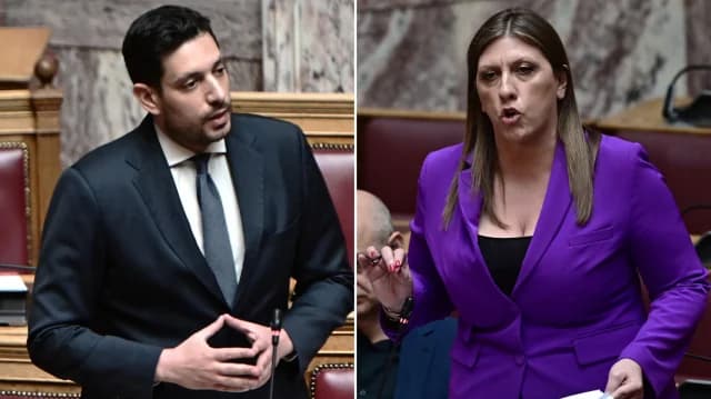 Spannungen im Parlament: Kyranakis - Konstantopoulou-Zusammenstoß wegen Tempi-Prozess