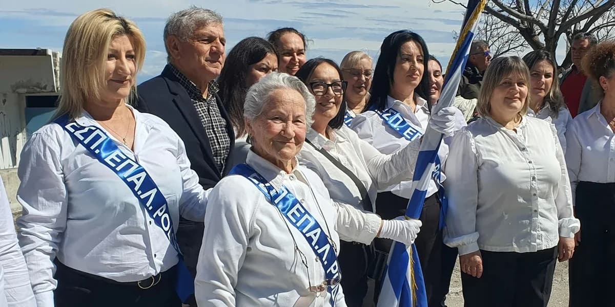 Rodas: Estudiante de 82 años desfila el 25 de marzo