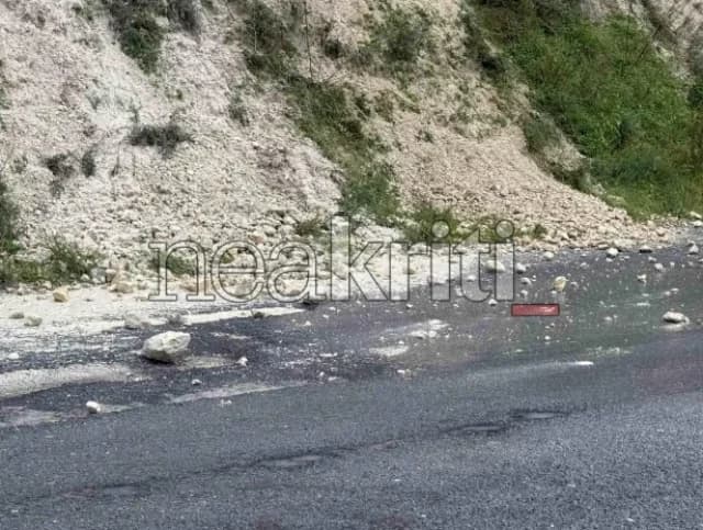 Unwetter auf Kreta: Überschwemmungen, Erdrutsche und Straßensperrungen in Heraklion und Chania
