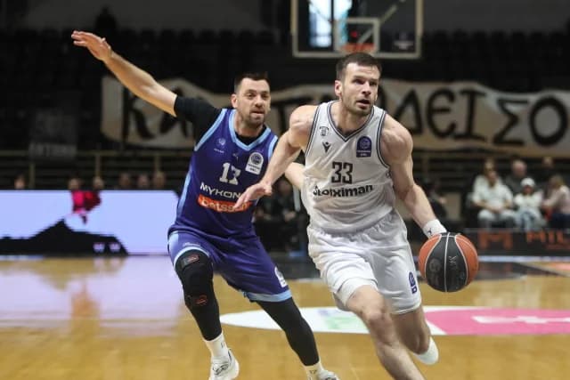 Basket League: PAOK besiegt Mykonos mit 100-87