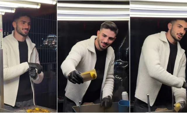 Vendedor turco de castañas se vuelve viral en TikTok y se convierte en una 'atracción' en Estambul