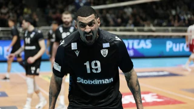 Volley League: Ο ΠΑΟΚ ισοφάρισε 1-1 με νίκη επί του Μίλωνα