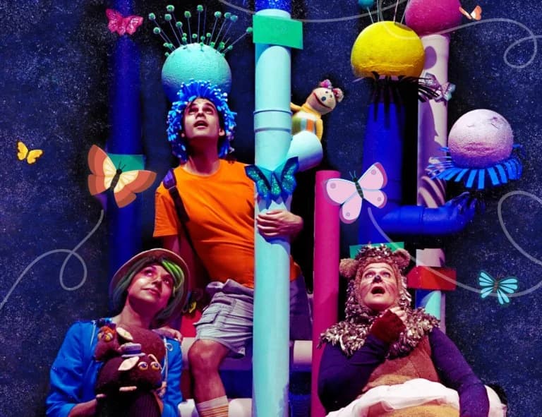 "The Boy with Blue Hair": Children's Performance at Fournos Theater
