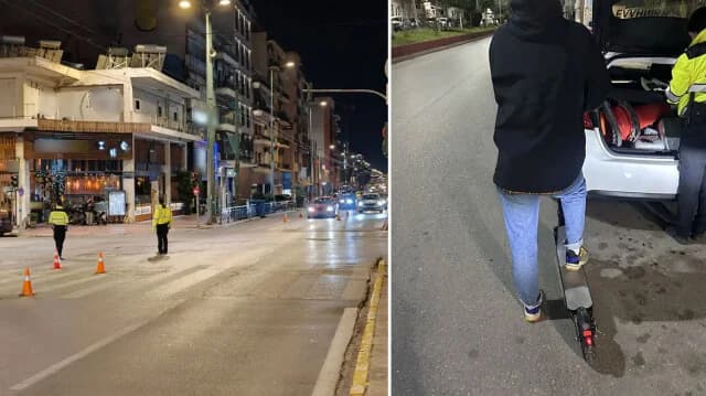 Τροχαία: Πρόστιμα σε οδηγούς πατινιών, 12 συλλήψεις οδηγών