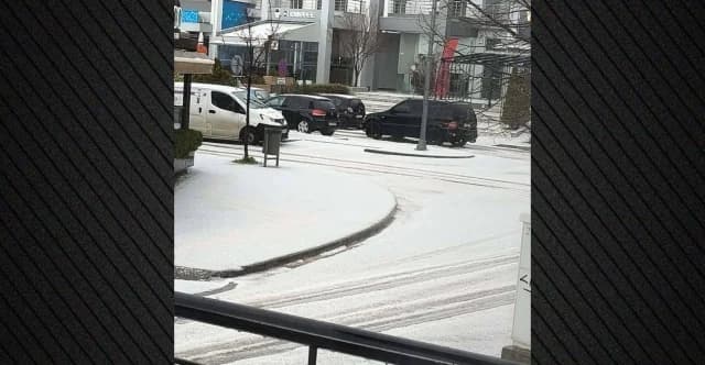 Sturm Erminio: Hagel und starke Winde in Polygyros, Chalkidiki