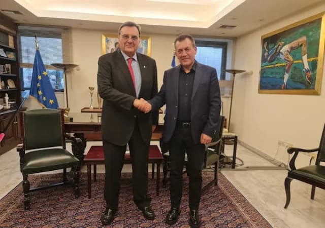 Υπουργείο Αθλητισμού και ΕΟΕ: Συνεργασία για τους Ολυμπιακούς Αγώνες 2028