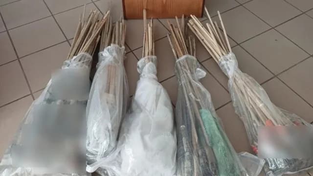 Chios: Über 230 selbstgebaute Raketen beschlagnahmt