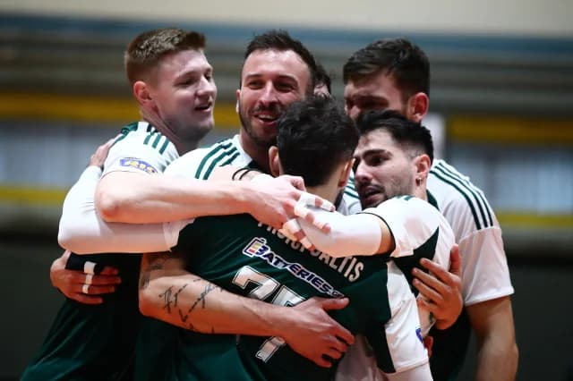 Volley League: Ο Παναθηναϊκός στους τελικούς με 3-0 επί του Ολυμπιακού