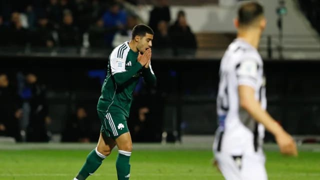 PAOK - Panathinaikos: Fast doppelt so viele Schüsse für das "Kleeblatt"