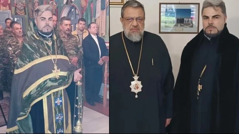 Архимандрит Софроний Вогас: Вирусный военный священник из Каламаты