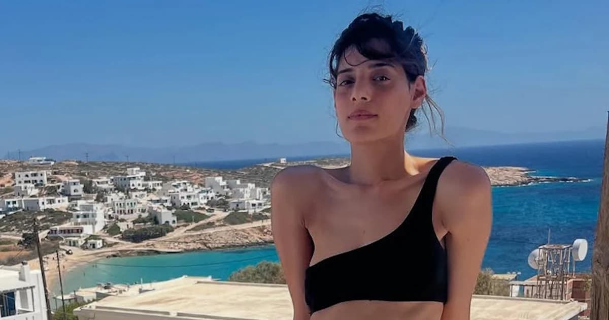 Christina Cheila Fameli: Vacaciones en Donousa con Giorgos Zois