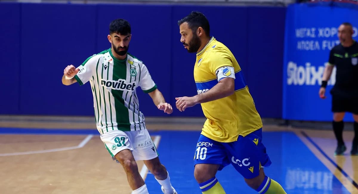 Futsal: APOEL a la final con remontada, AEL también clasifica