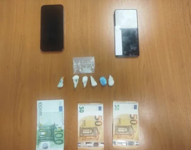 Detenido un hombre de 46 años por tráfico de drogas en el norte de Grecia