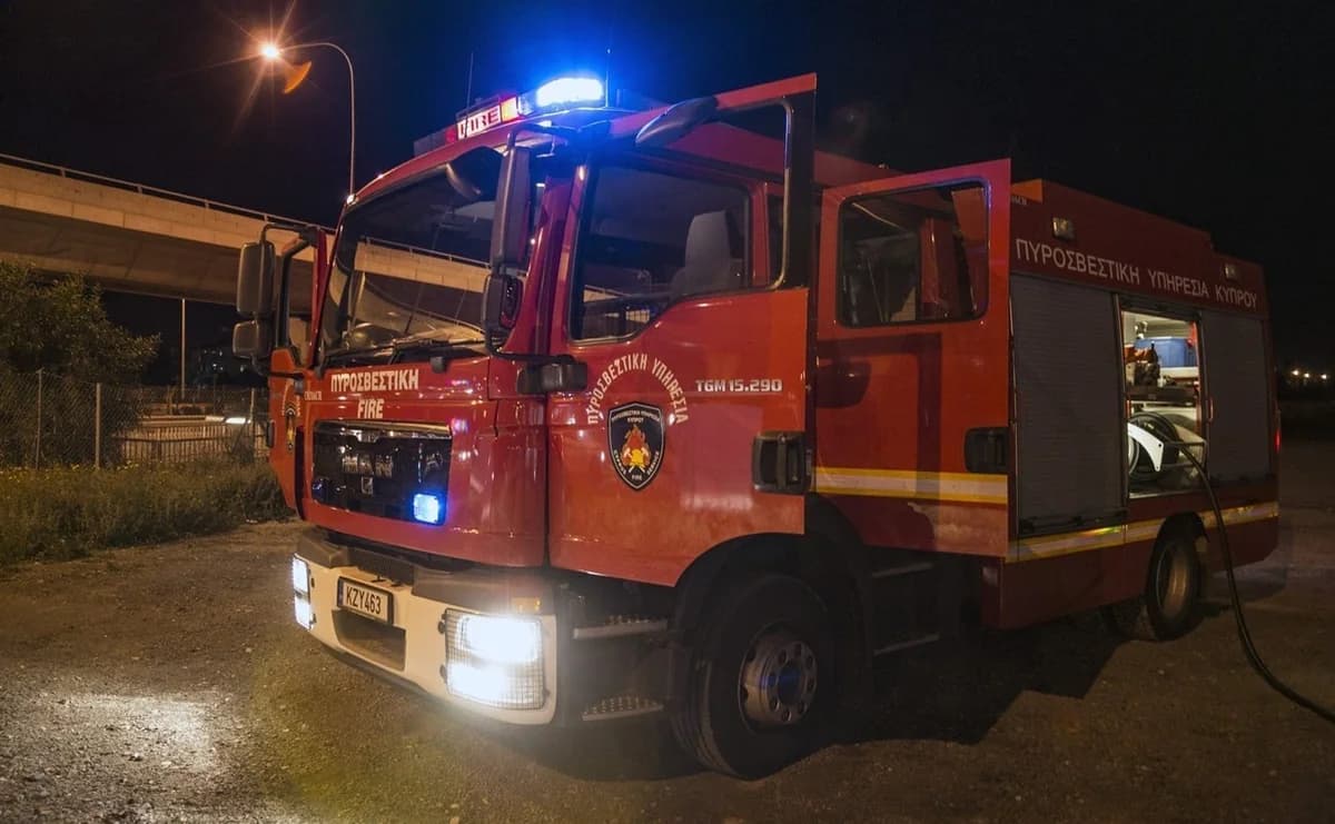 Brand im Bezirk Limassol unter Kontrolle