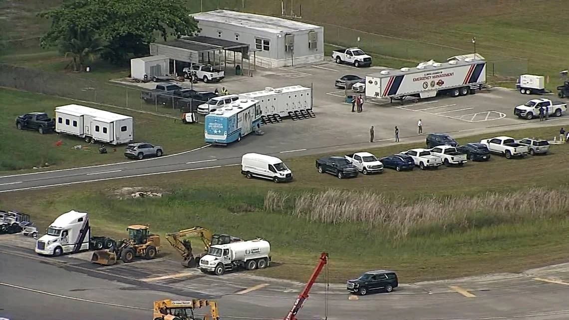 Trump: Einwanderer-Haftzentrum „Alcatraz mit Alligatoren“ in Florida