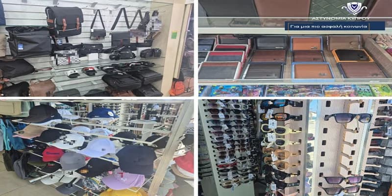 帕福斯：突击搜查店铺，查获6500件假冒产品
