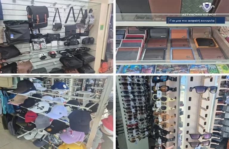 פאפוס: אלפי מוצרים מזויפים הוחרמו