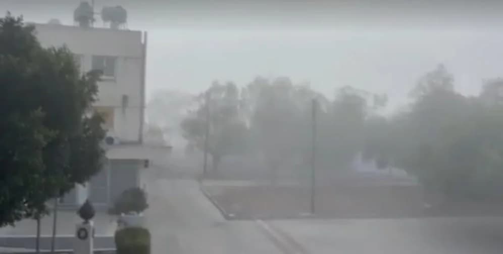 ערפל כיסה את ניקוסיה - סרטון מ-SigmaLive
