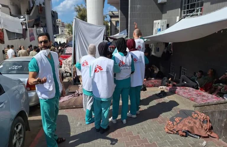 MSF beschuldigt Gaza-Hilfswerk der Verursachung von 'Kettenmassakern'