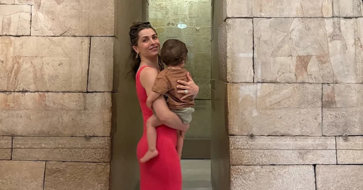 Βασιλική Τρουφάκου: Διακοπές στη Νέα Υόρκη με τον γιο της
