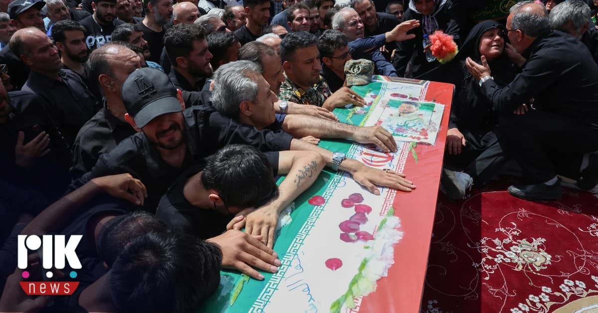 Iran: Beerdigungen für Offiziere und Wissenschaftler nach Konflikt mit Israel