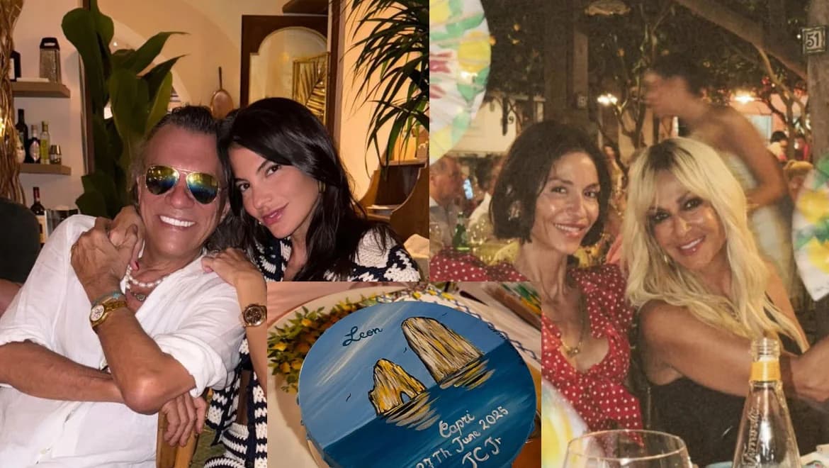 Y. Koustas & D. Mermigka: Fiesta en Capri por Bautizo