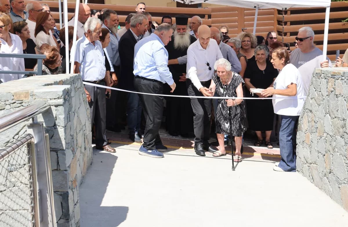 Vafeadis: Nuevo puente peatonal en Karkotis mejora la seguridad