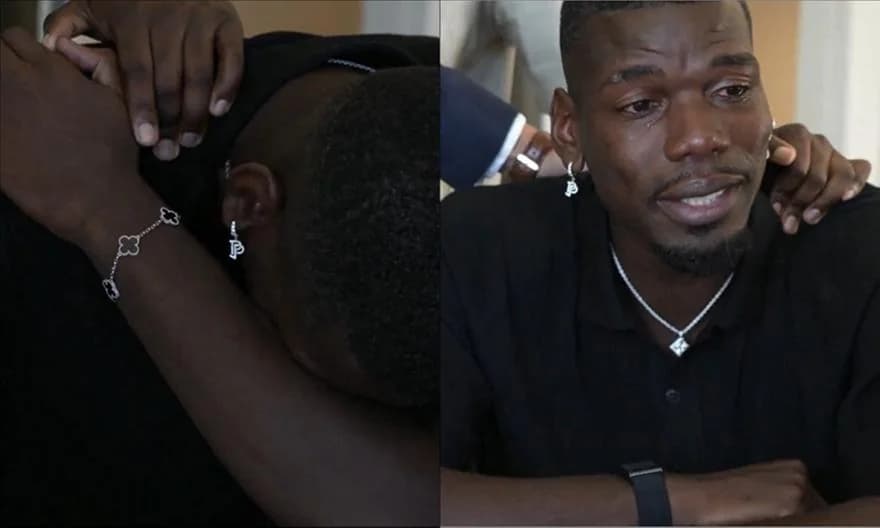 Pogba Overcome with Emotion Signing Monaco Contract
